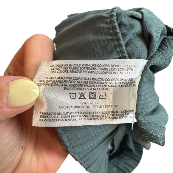 Eddie Bauer Gray Guide Ripstop Moisture Wicking Pull On Outdoor Athletic Shorts - Picture 7 of 7